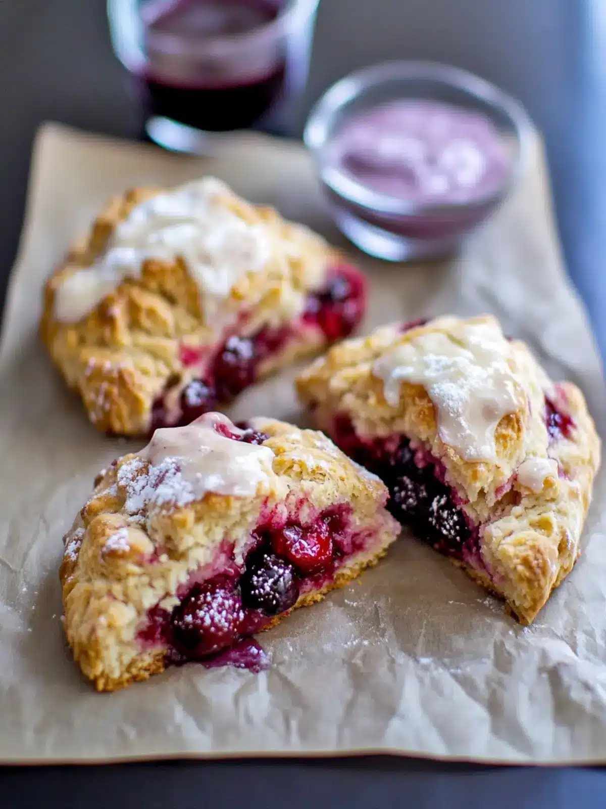 Unlock Flaky Berry Scones: The Cold Butter Technique